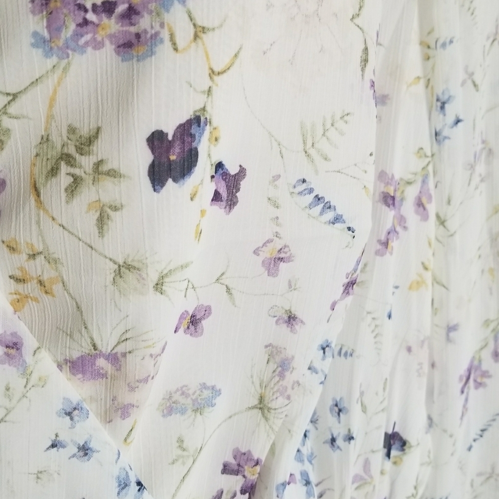 Floral peplum top - Picture 7 of 13